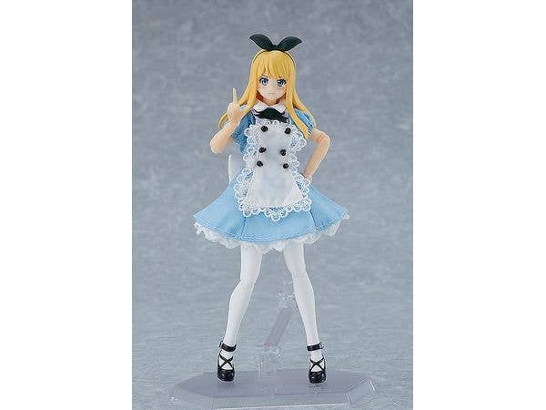 figma Female Body (Alice) with Dress + Apron Outfit - Image 5