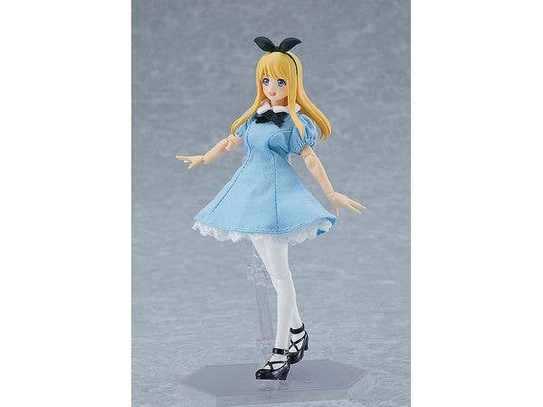figma Female Body (Alice) with Dress + Apron Outfit - Image 6