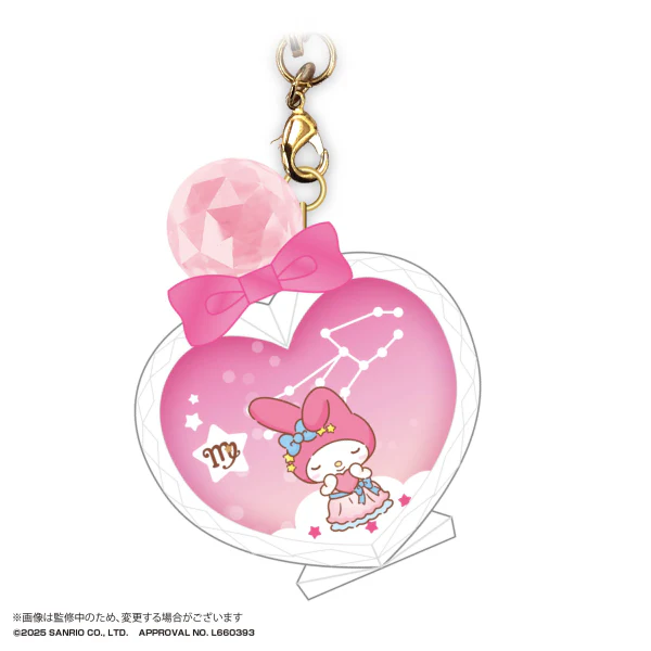 MAX LIMITED SANRIO Zodiac Pu-Clear Keychain (Includes Display board) - Image 4