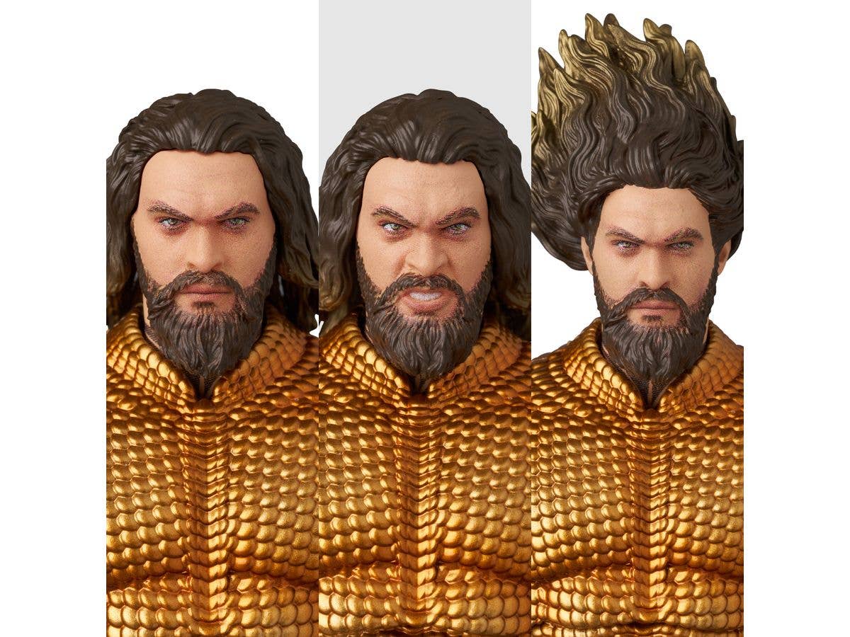 MAFEX AQUAMAN（GOLD & GREEN SUIT） - Image 6