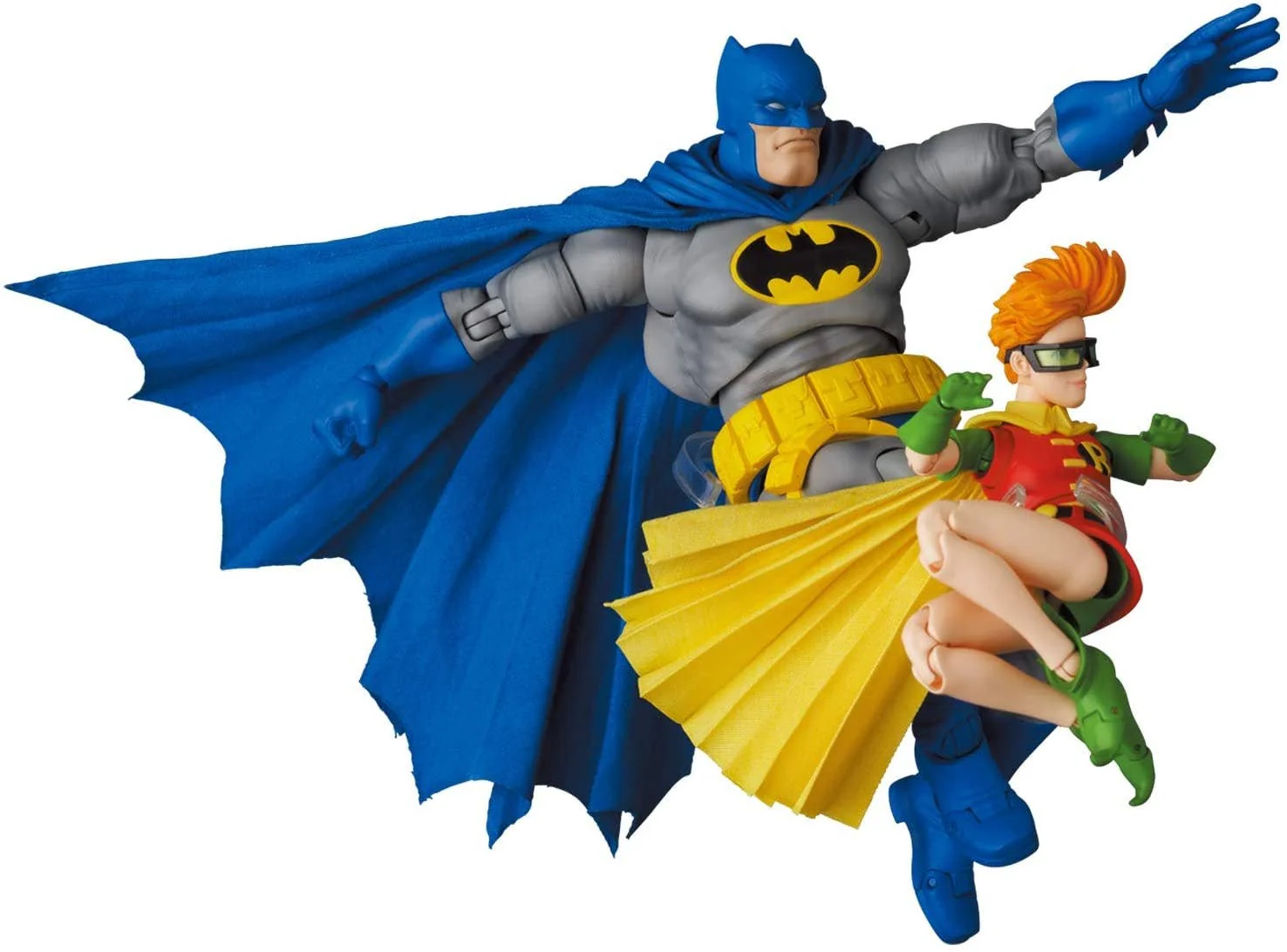 MAFEX BATMAN BLUE Ver. & ROBIN (The Dark Knight Returns)