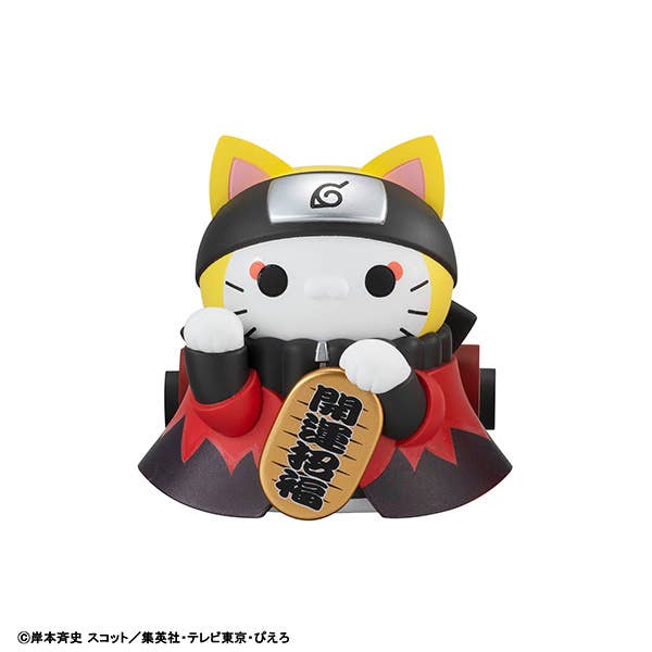 MEGA CAT PROJECT NARUTO Shippuden Nyaruto! FORTUNE CATS Naruto Uzumaki & friends Ver. (6pc per box) - Image 2
