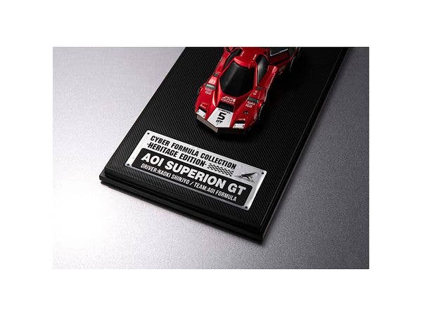 Cyber Formula Collection -Heritage Edition- Future GPX Cyber Formula Aoi Superion GT - Image 9