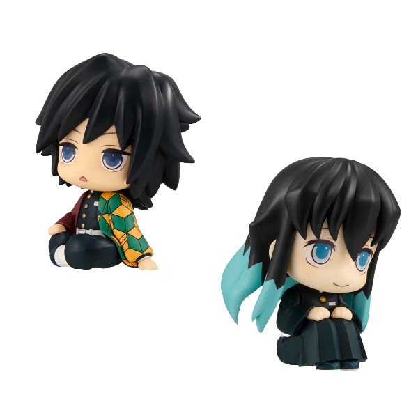 Lookup Demon Slayer:Kimetsu no Yaiba Giyu Tomioka Stupefied face ver. & Muichiro Tokito Smile face ver. set【with gift】