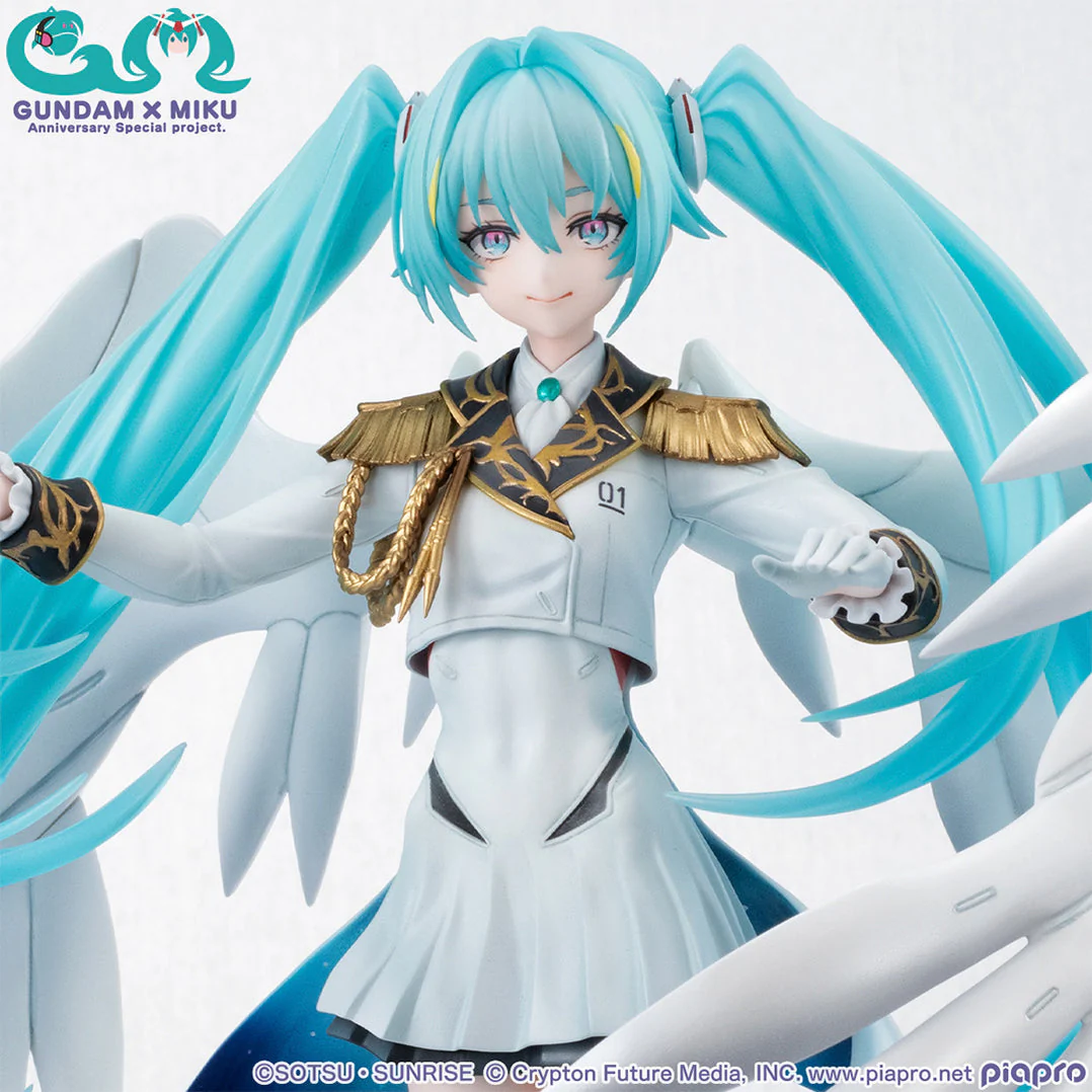 Lucrea Mobile Suit Gundam 45th Anniversary X Hatsune Miku Hatsune Miku X Wing Gundam Zero EW - Image 2
