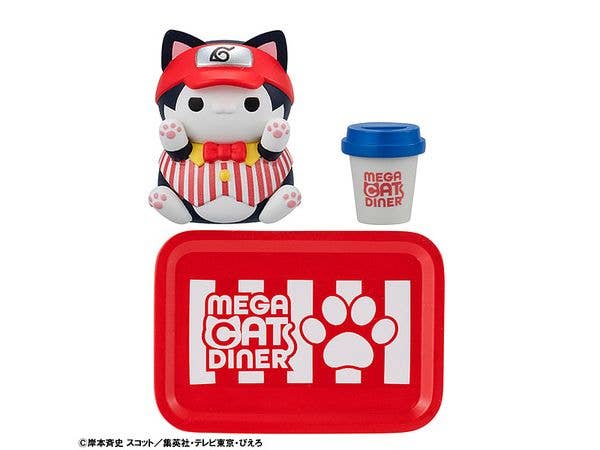 MegaHouse MEGA CAT PROJECT NARUTO Nyaruto! MEGACAT DINER - Image 3