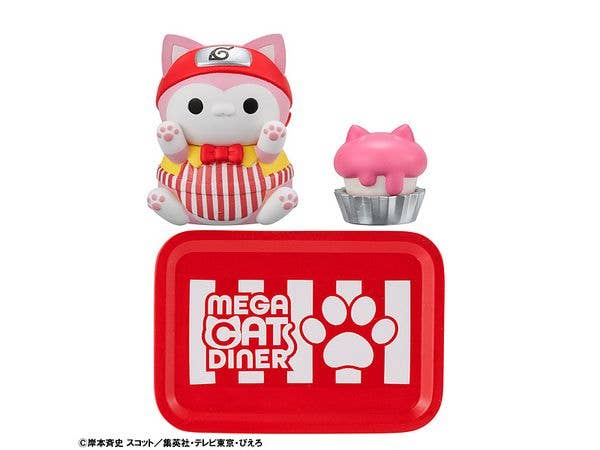 MegaHouse MEGA CAT PROJECT NARUTO Nyaruto! MEGACAT DINER - Image 4