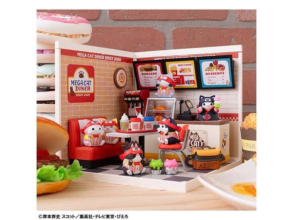 MegaHouse MEGA CAT PROJECT NARUTO Nyaruto! MEGACAT DINER - Image 9