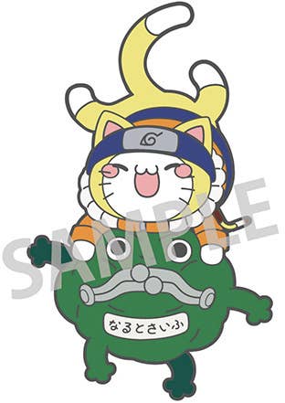 MegaHouse MEGA CAT PROJECT NARUTO Nyaruto Pins collection Naruto Uzumaki
