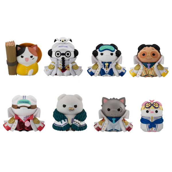MegaHouse MEGA CAT PROJECT ONE PIECE Nyan Piece Nyan Ver. Luffy VS Marines - Image 12