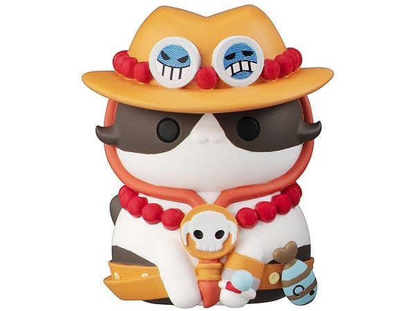 MegaHouse MEGA CAT PROJECT ONE PIECE NyanPieceNyan Vol.1 - I’m gonna be king of Paw-rates (Repeat) - Image 9