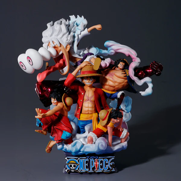 Petitrama series DX LOGBOX ONE PIECE RE BIRTH 02 Luffy Special - Image 2