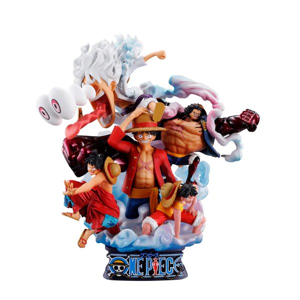 Petitrama series DX LOGBOX ONE PIECE RE BIRTH 02 Luffy Special - Image 3