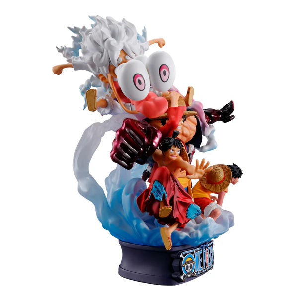 Petitrama series DX LOGBOX ONE PIECE RE BIRTH 02 Luffy Special - Image 4