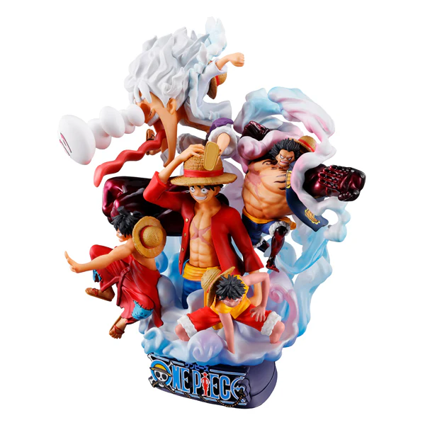 Petitrama series DX LOGBOX ONE PIECE RE BIRTH 02 Luffy Special - Image 5