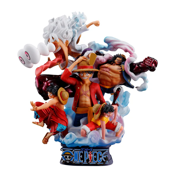 Petitrama series DX LOGBOX ONE PIECE RE BIRTH 02 Luffy Special - Image 6