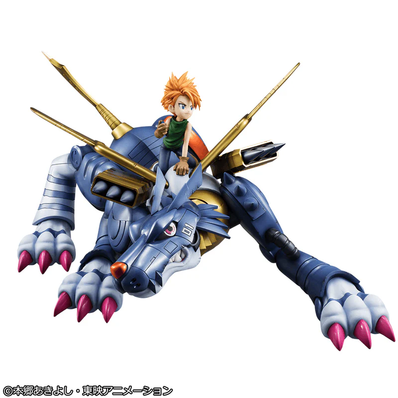 Precious G.E.M. Series Digimon Adventure Metal Garurumon & Ishida Yamato (Repeat) - Image 14