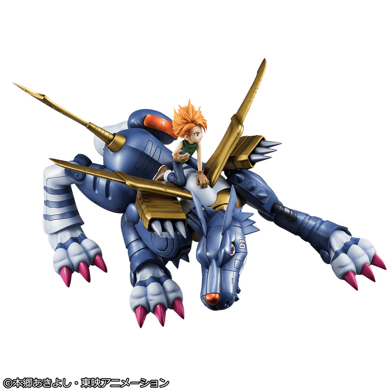 Precious G.E.M. Series Digimon Adventure Metal Garurumon & Ishida Yamato (Repeat) - Image 16