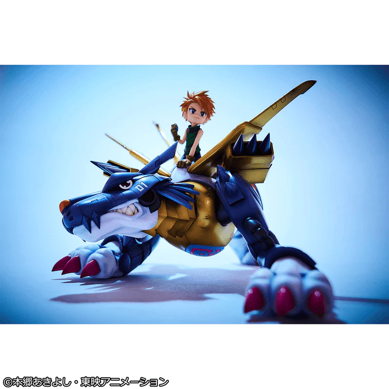 Precious G.E.M. Series Digimon Adventure Metal Garurumon & Ishida Yamato (Repeat) - Image 4