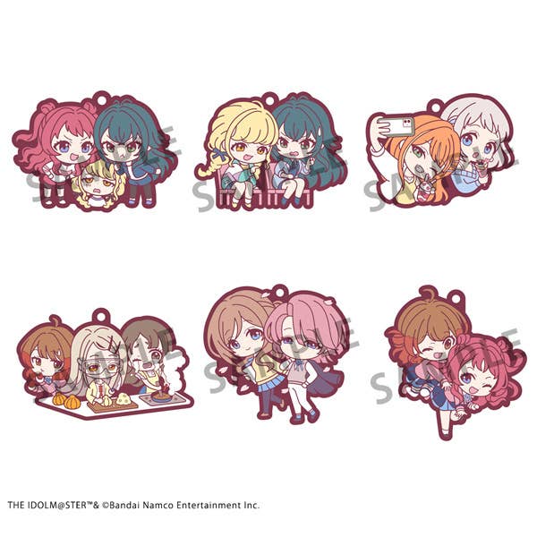 MegaHouse Rubber Mascot Buddycolle Gakuen IDOLM@STER