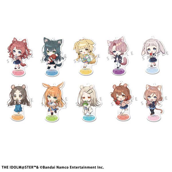 MegaHouse Tokotoko Acrylic Stand Gakuen IDOLM＠STER