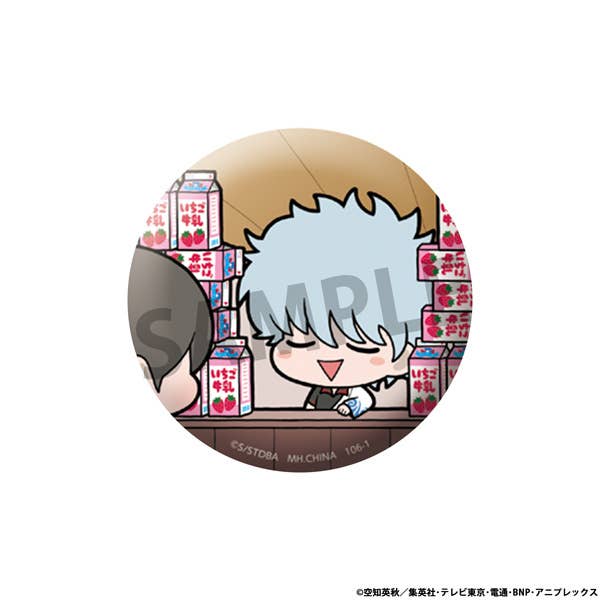 Metal Badge Collection Gintama Famous Scene Ver. ï¼Repeatï¼ - Image 2