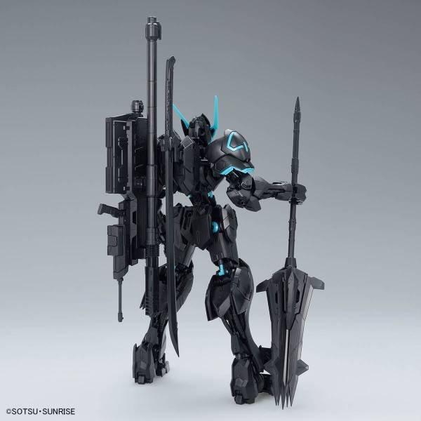 MG 1/100 GUNDAM BARBATOS [RECIRCULATION COLOR/NEON BLUE] - Image 5