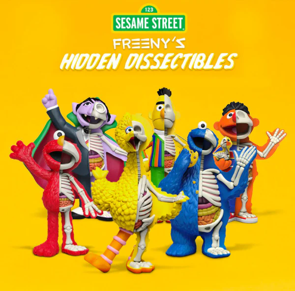 Mighty Jaxx Freeny's Hidden Dissectable - Sesame Street - Image 2