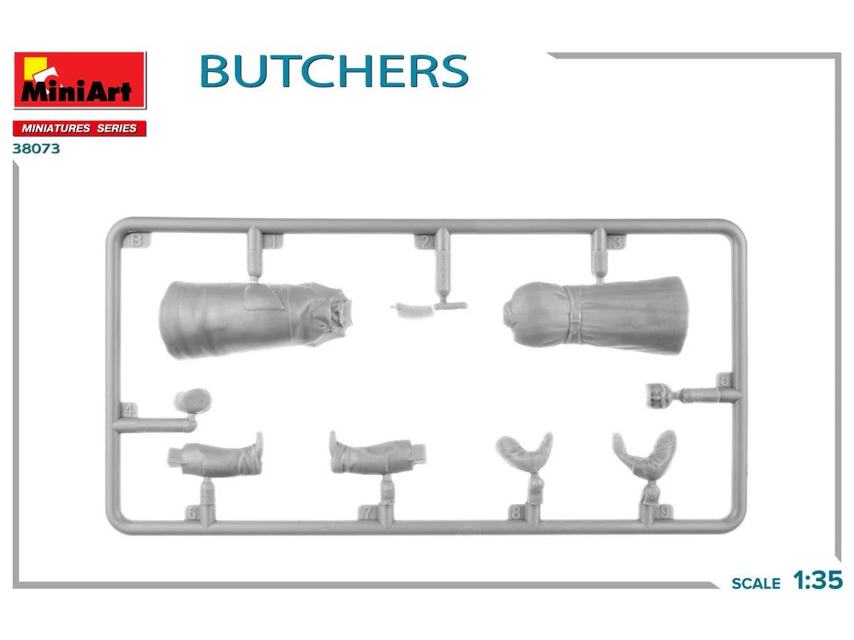 MiniArt 1/35 Butchers Figure - Image 8