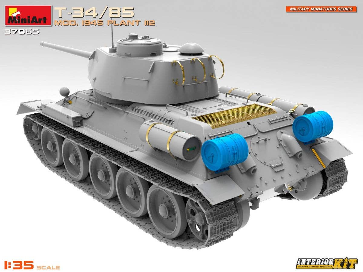 MiniArt 1/35 T-34/85 Mod. 1945. Plant 112 Interior Kit - Image 6