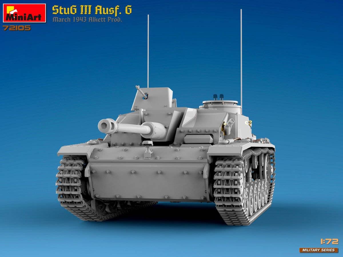 MiniArt 1/72 StuG III Ausf. G March 1943 Alkett Prod. - Image 11