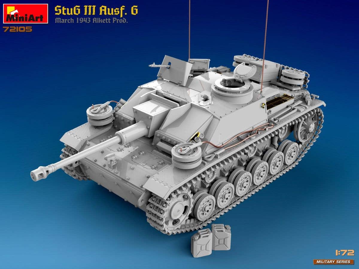 MiniArt 1/72 StuG III Ausf. G March 1943 Alkett Prod. - Image 3