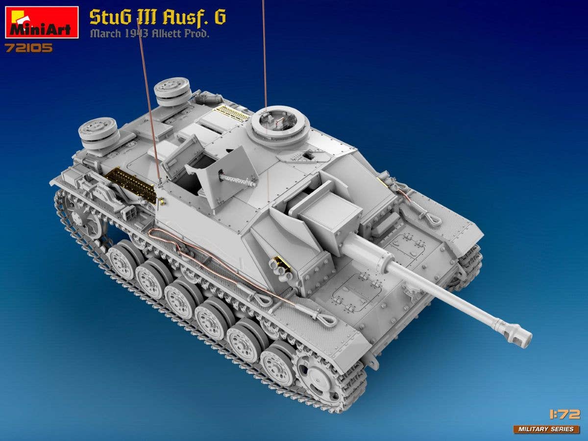 MiniArt 1/72 StuG III Ausf. G March 1943 Alkett Prod. - Image 4