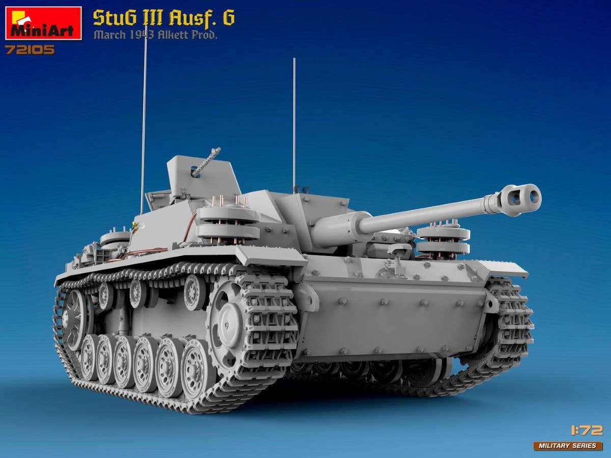 MiniArt 1/72 StuG III Ausf. G March 1943 Alkett Prod. - Image 7