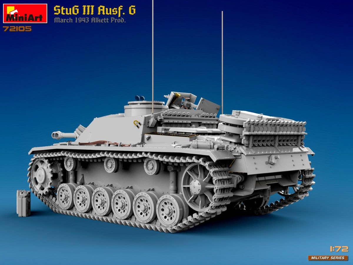 MiniArt 1/72 StuG III Ausf. G March 1943 Alkett Prod. - Image 9