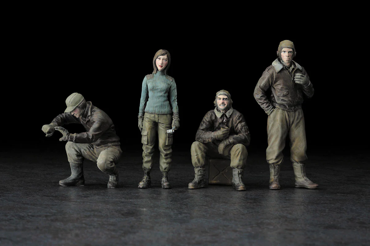 [MK02] 1:20 Ma.K. FIGURE SET A (Mercenary Troops' Arms Cold District Maintenance Soldiers) - Image 2