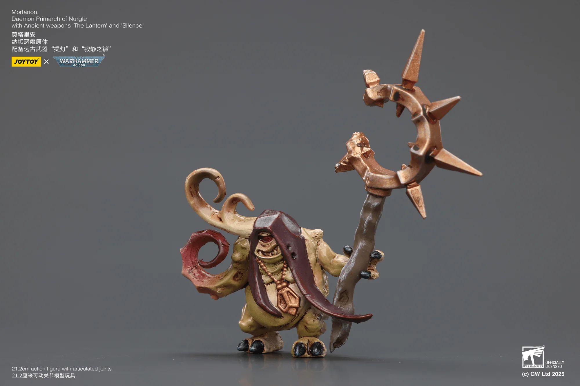 Mortarion, Daemon Primarch of Nurgle with Ancient weapons‘The Lantern' and ‘Silence' - Image 11