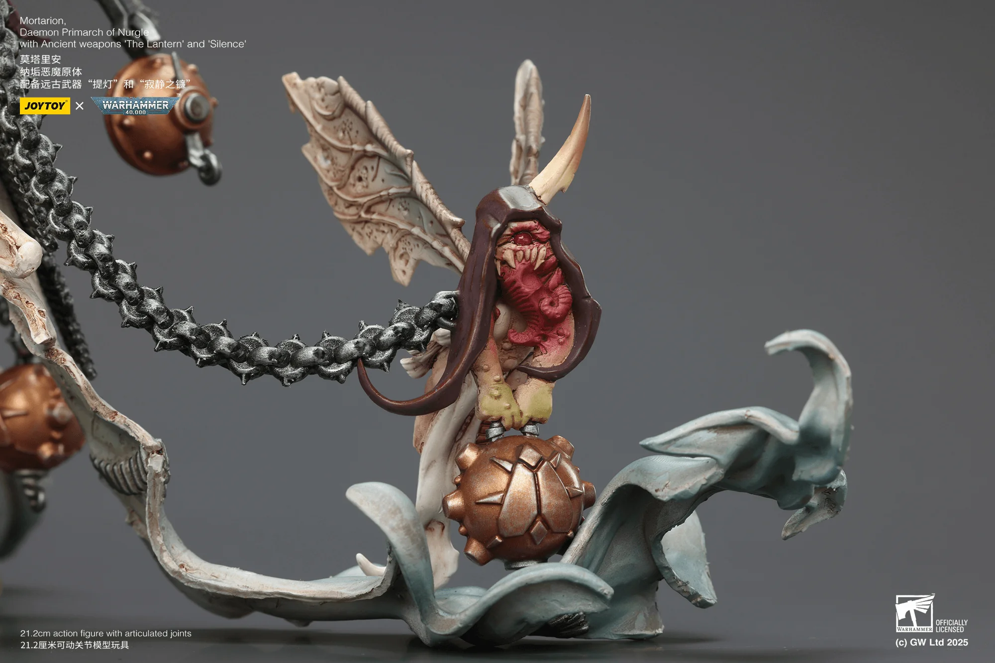 Mortarion, Daemon Primarch of Nurgle with Ancient weapons‘The Lantern' and ‘Silence' - Image 7