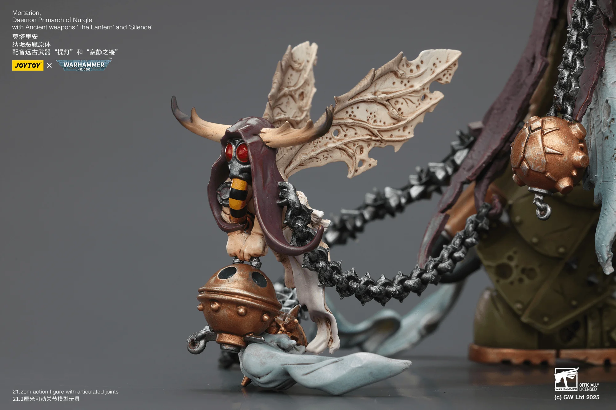 Mortarion, Daemon Primarch of Nurgle with Ancient weapons‘The Lantern' and ‘Silence' - Image 8