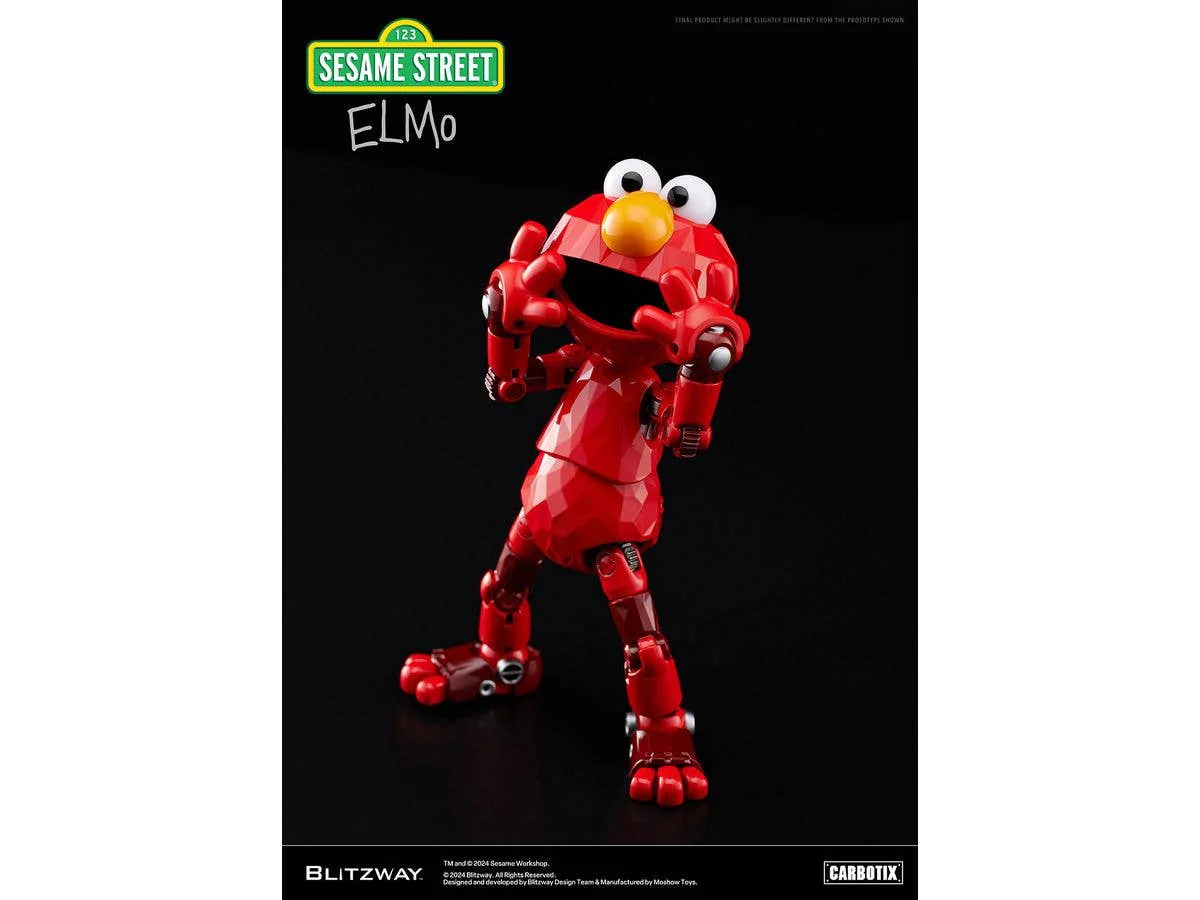 MOSHOW BLITZWAY x MOSHOWTOYS CARBOTIX Sesame Street ELMO Figure - Image 9