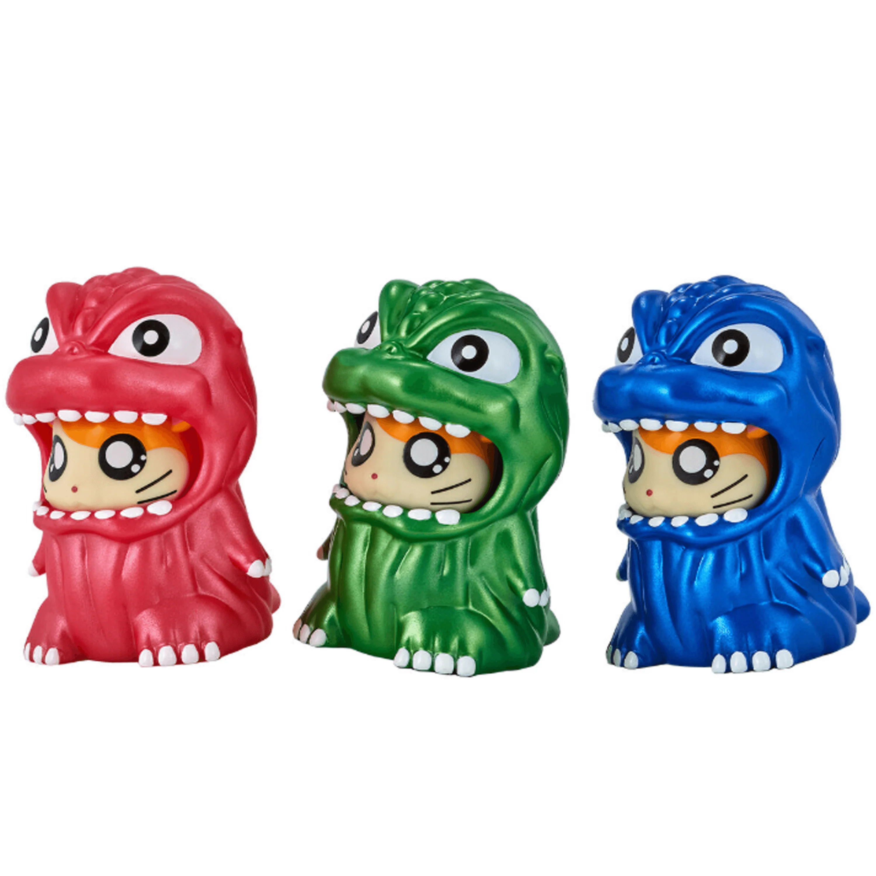 Movie Monster Series GODZIHAM-KUN - Metallic Green - Image 2