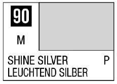 Mr Hobby Mr. Color 90 - Shine Silver (Metallic/Primary)
