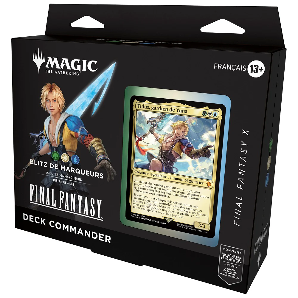 MTG FRENCH FINAL FANTASY COMMANDER DECK