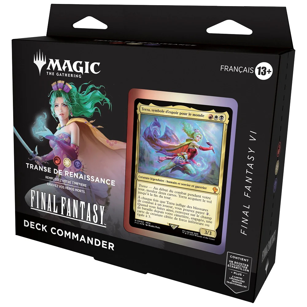 MTG FRENCH FINAL FANTASY COMMANDER DECK - Image 2