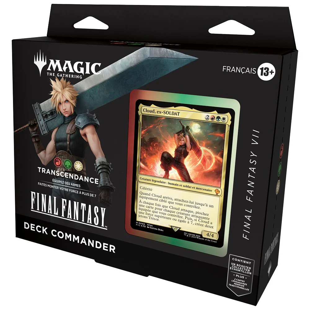 MTG FRENCH FINAL FANTASY COMMANDER DECK - Image 3