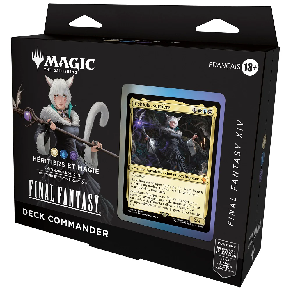 MTG FRENCH FINAL FANTASY COMMANDER DECK - Image 4