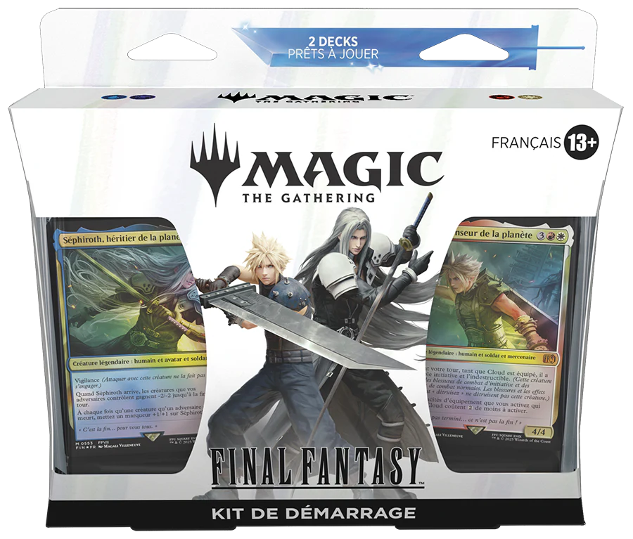 MTG FRENCH FINAL FANTASY STARTER KIT