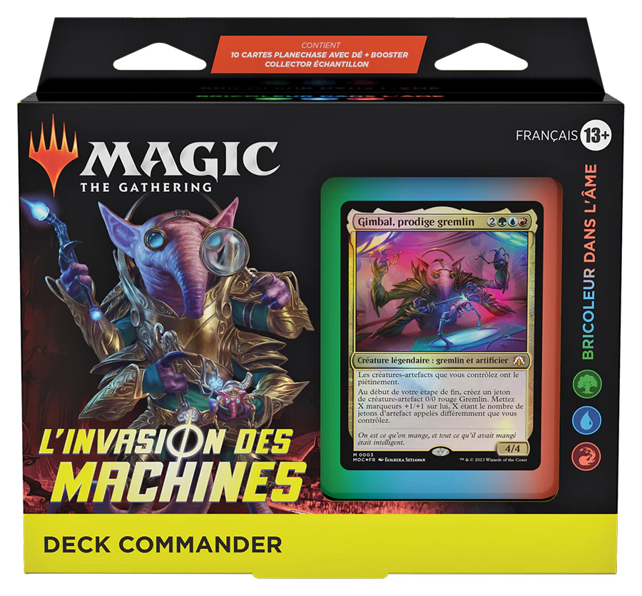 MTG FRENCH MARCH OF THE MACHINE COMMANDER - Image 5
