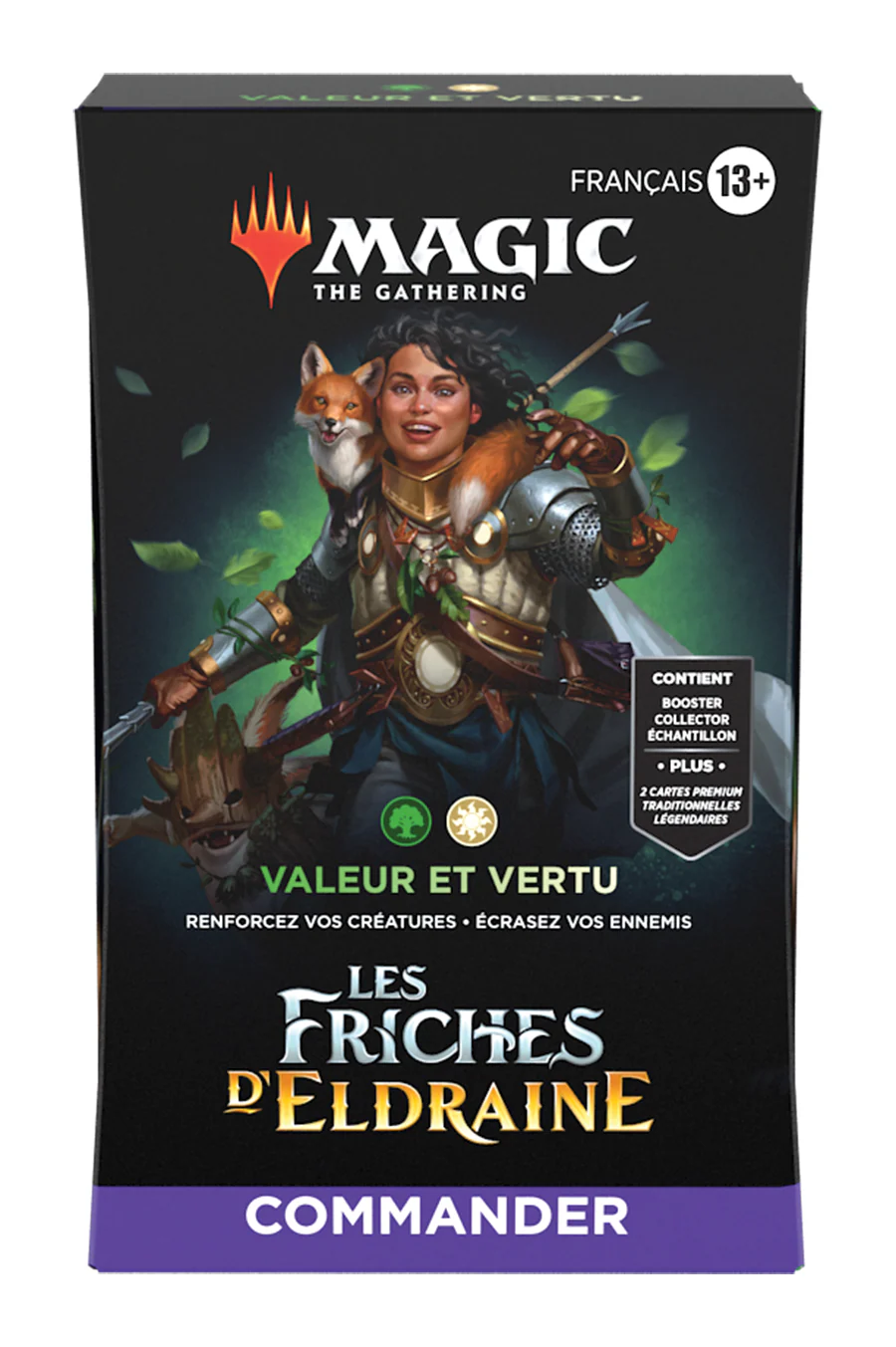 MTG FRENCH WILDS OF ELDRAINE COMMANDER - Image 2
