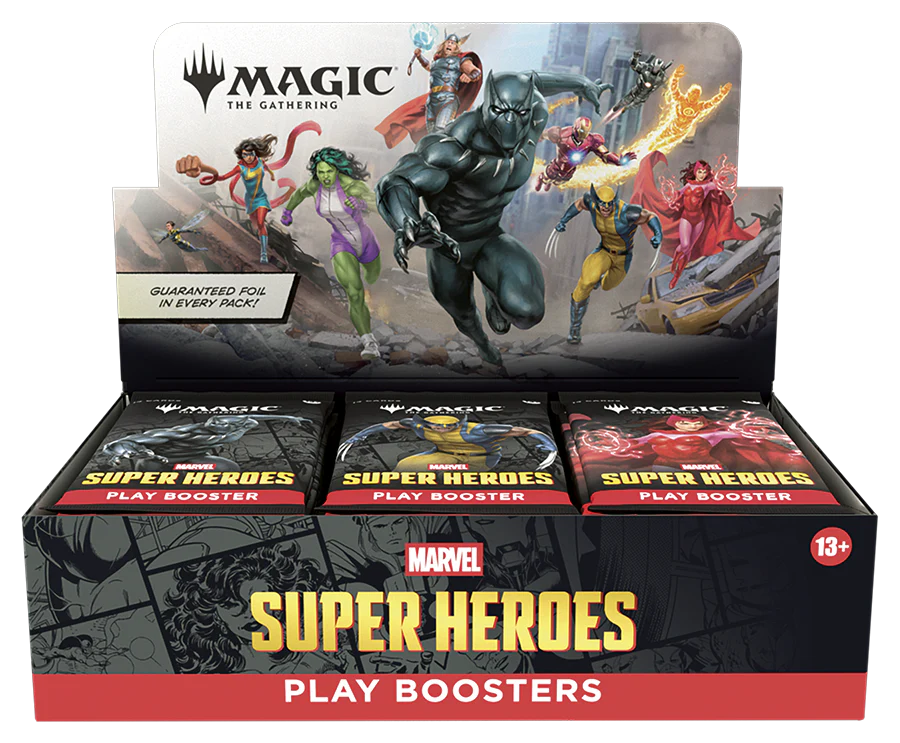 MTG MARVEL SUPER HEROES PLAY BOOSTER